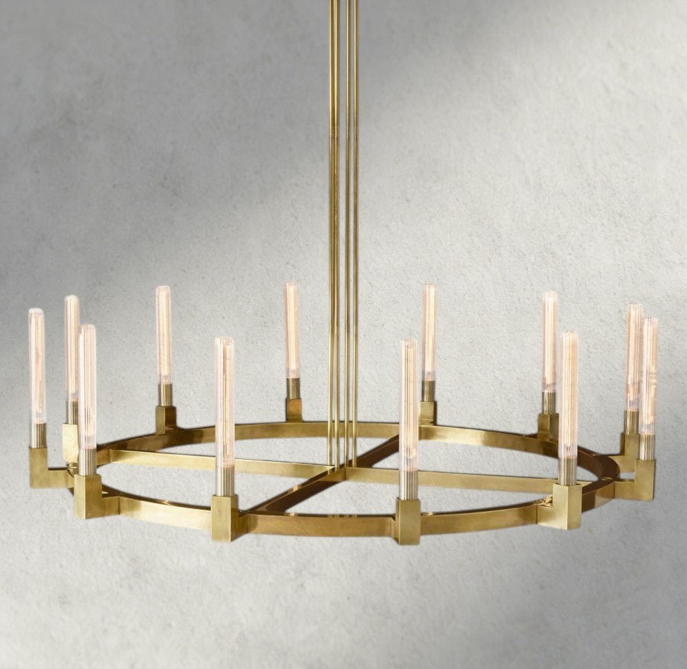 Cennela Round Chandelier 36", 48", 60", 72" - fovolighting