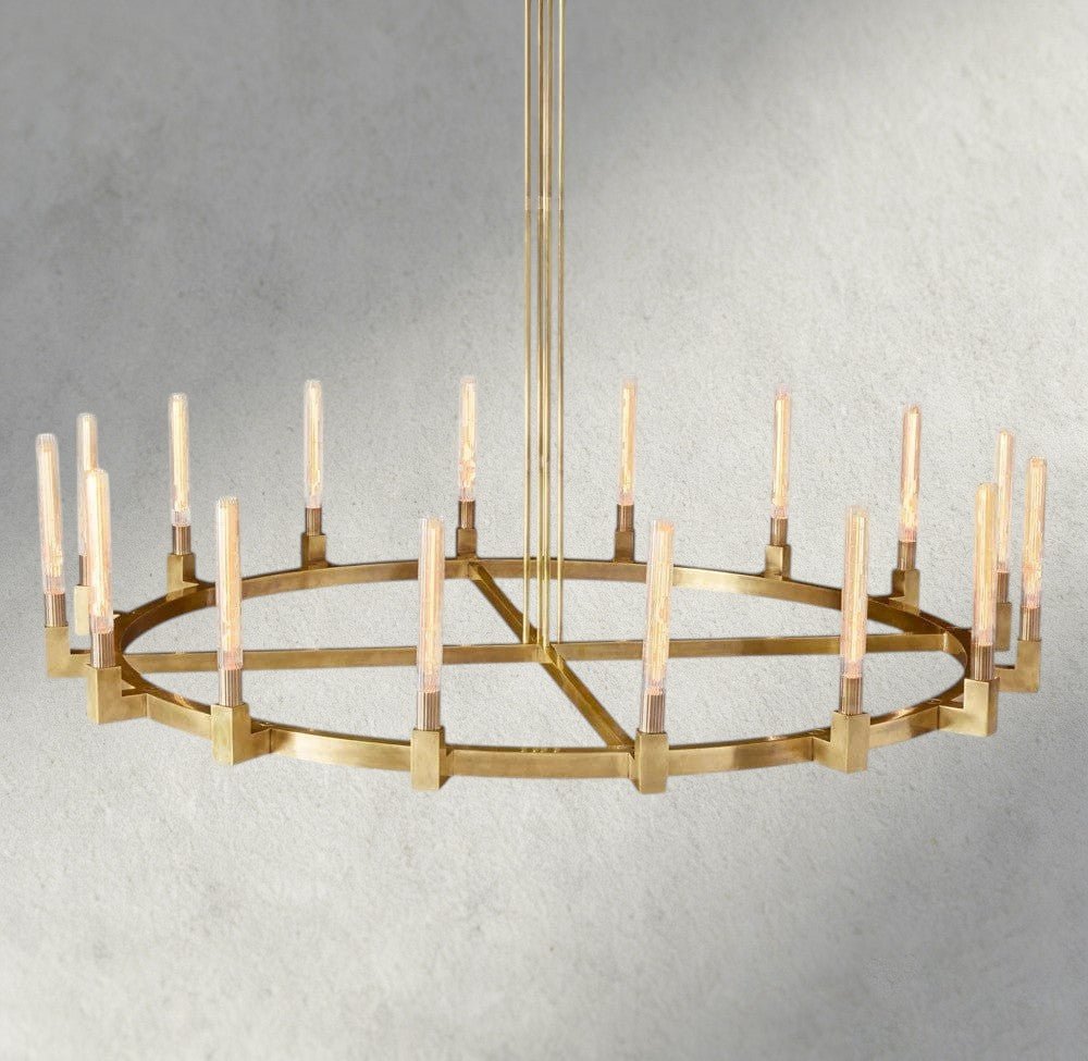 Cennela Round Chandelier 36", 48", 60", 72" - fovolighting
