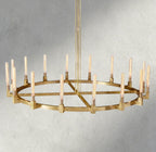 Cennela Round Chandelier 36", 48", 60", 72" - fovolighting