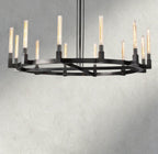 Cennela Round Chandelier 36", 48", 60", 72" - fovolighting