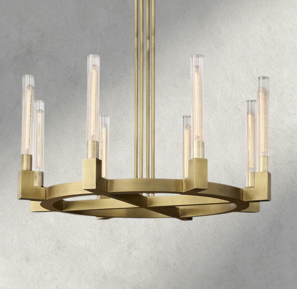 Cennela Round Chandelier 36", 48", 60", 72" - fovolighting