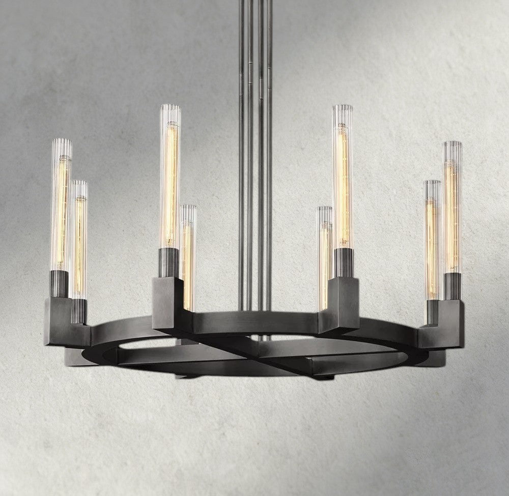 Cennela Round Chandelier 36", 48", 60", 72" - fovolighting