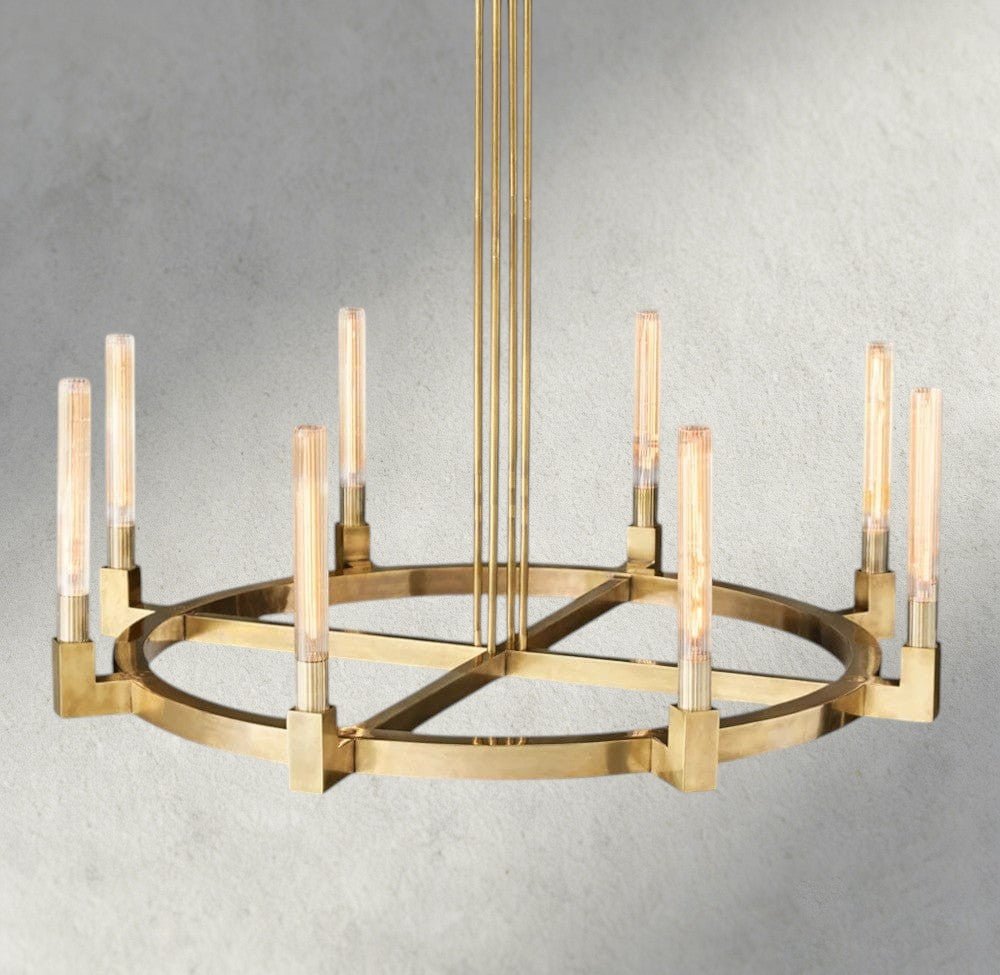 Cennela Round Chandelier 36", 48", 60", 72" - fovolighting
