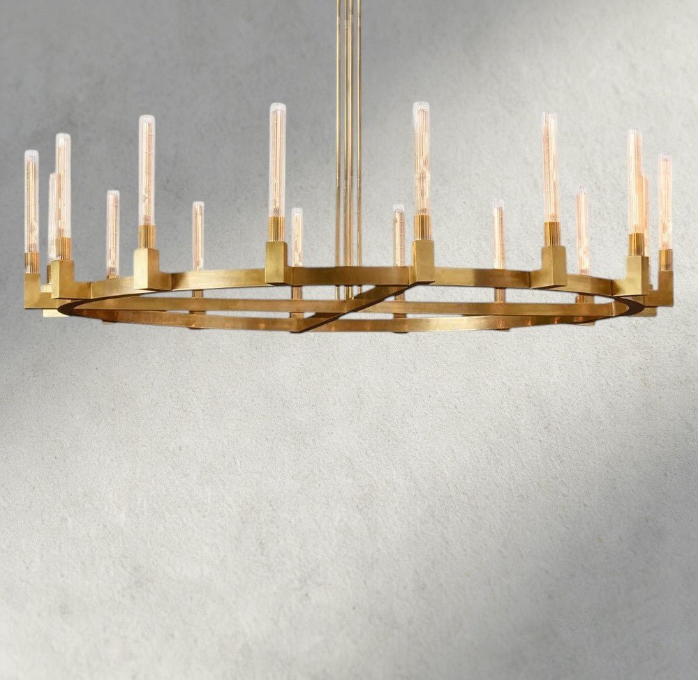 Cennela Round Chandelier 36", 48", 60", 72" - fovolighting