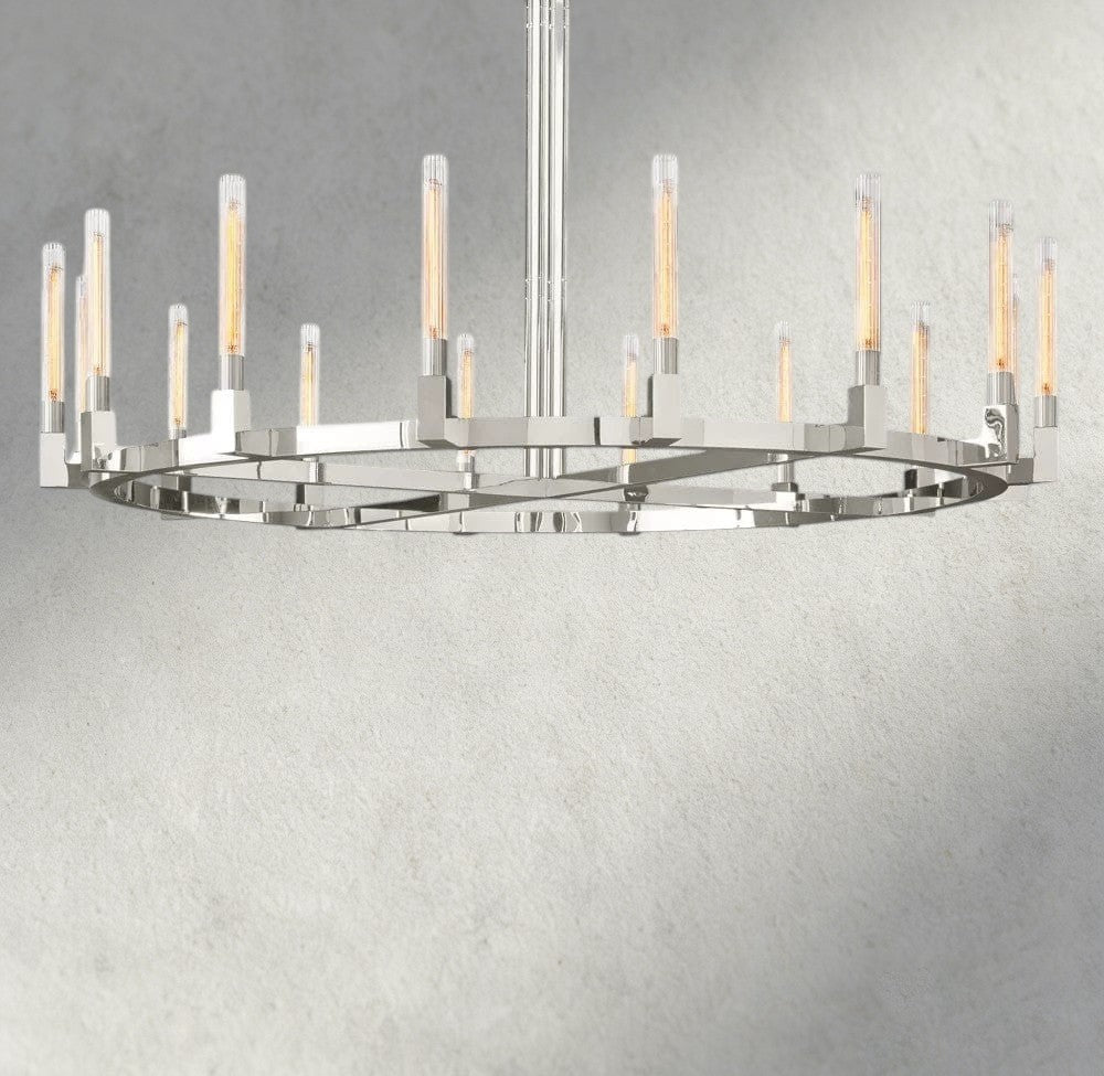 Cennela Round Chandelier 36", 48", 60", 72" - fovolighting