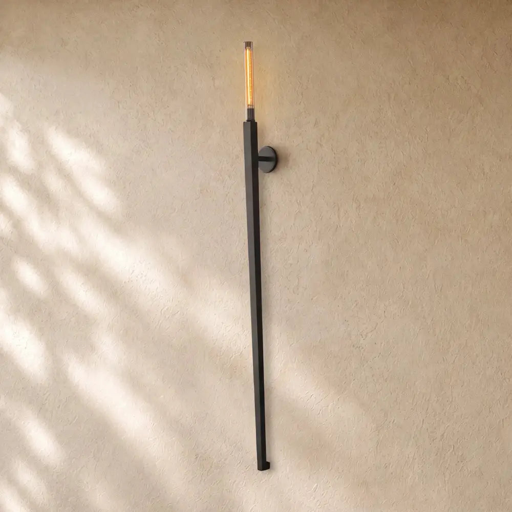 Cennela Torch Sconce 72’’ - Zinc