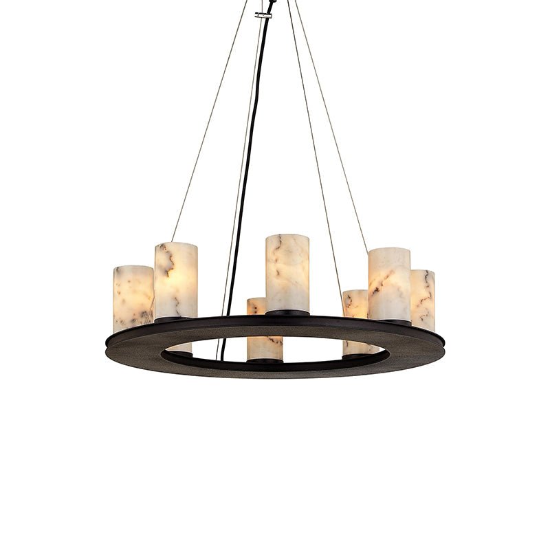 Centrum Alabaster Round Chandelier - fovolighting