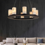 Centrum Alabaster Round Chandelier - fovolighting
