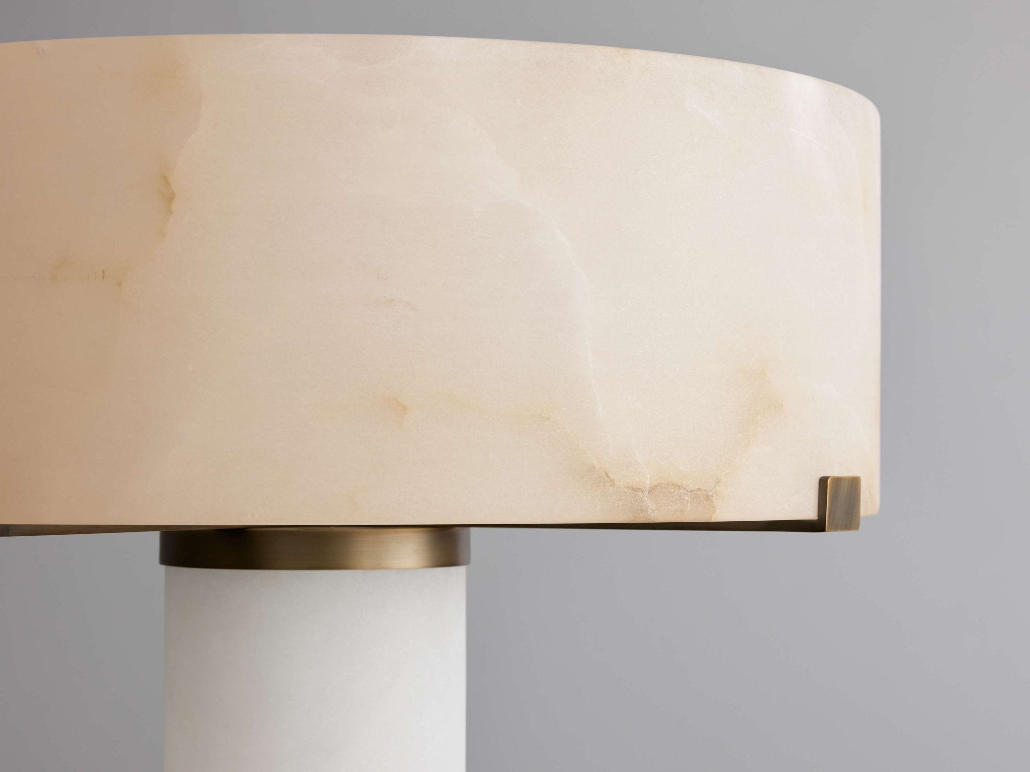 Chayla Alabaster Stone Floor Lamp 64''H - fovolighting