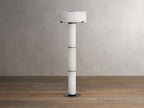 Chayla Alabaster Stone Floor Lamp 64''H - fovolighting