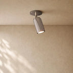Chempuax Flushmount 9’’H - Polished Nickel