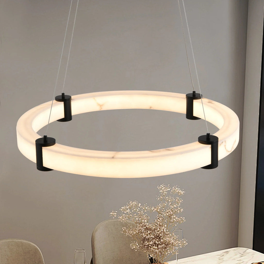 Chester Marble Ring Chandelier - fovolighting