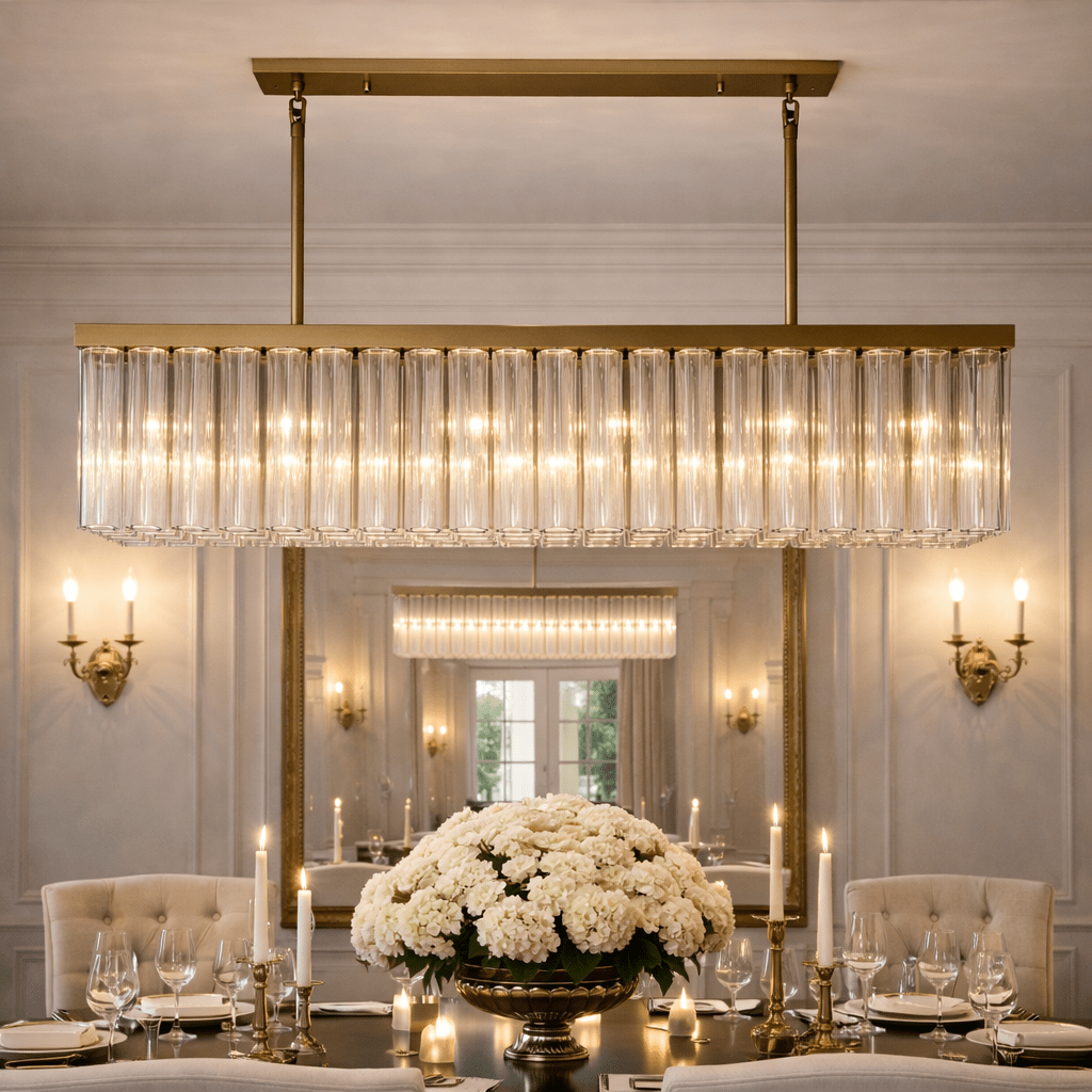 Ciello Rectangular Chandelier - fovolighting
