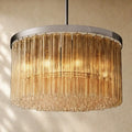 Ciello Round Chandelier - Polished Stainless Steel / 36’’