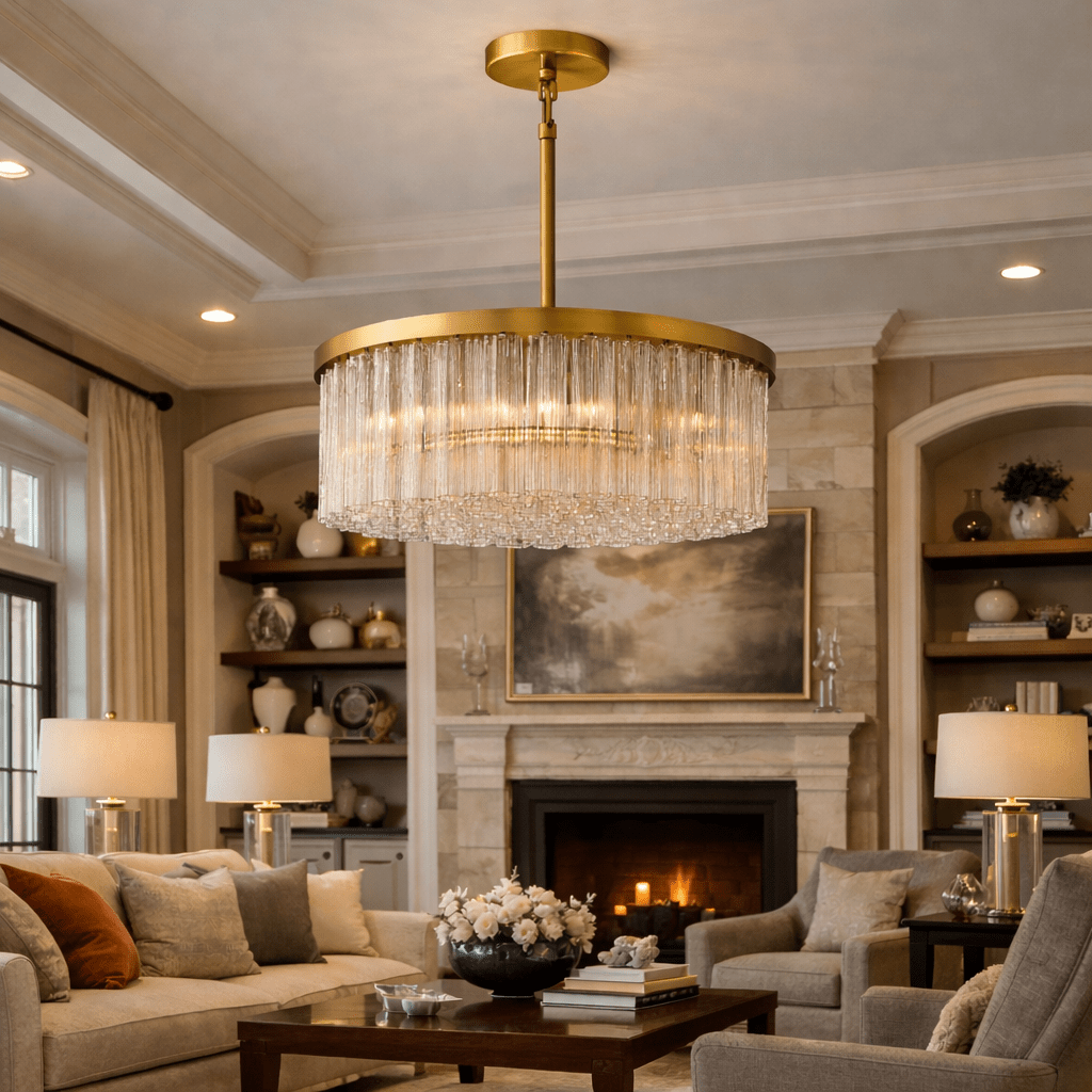 Ciello Round Chandelier - fovolighting
