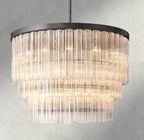 Ciello Three - Tier Round Chandelier - fovolighting