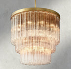Ciello Three - Tier Round Chandelier - fovolighting