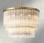 Ciello Three - Tier Round Chandelier - fovolighting