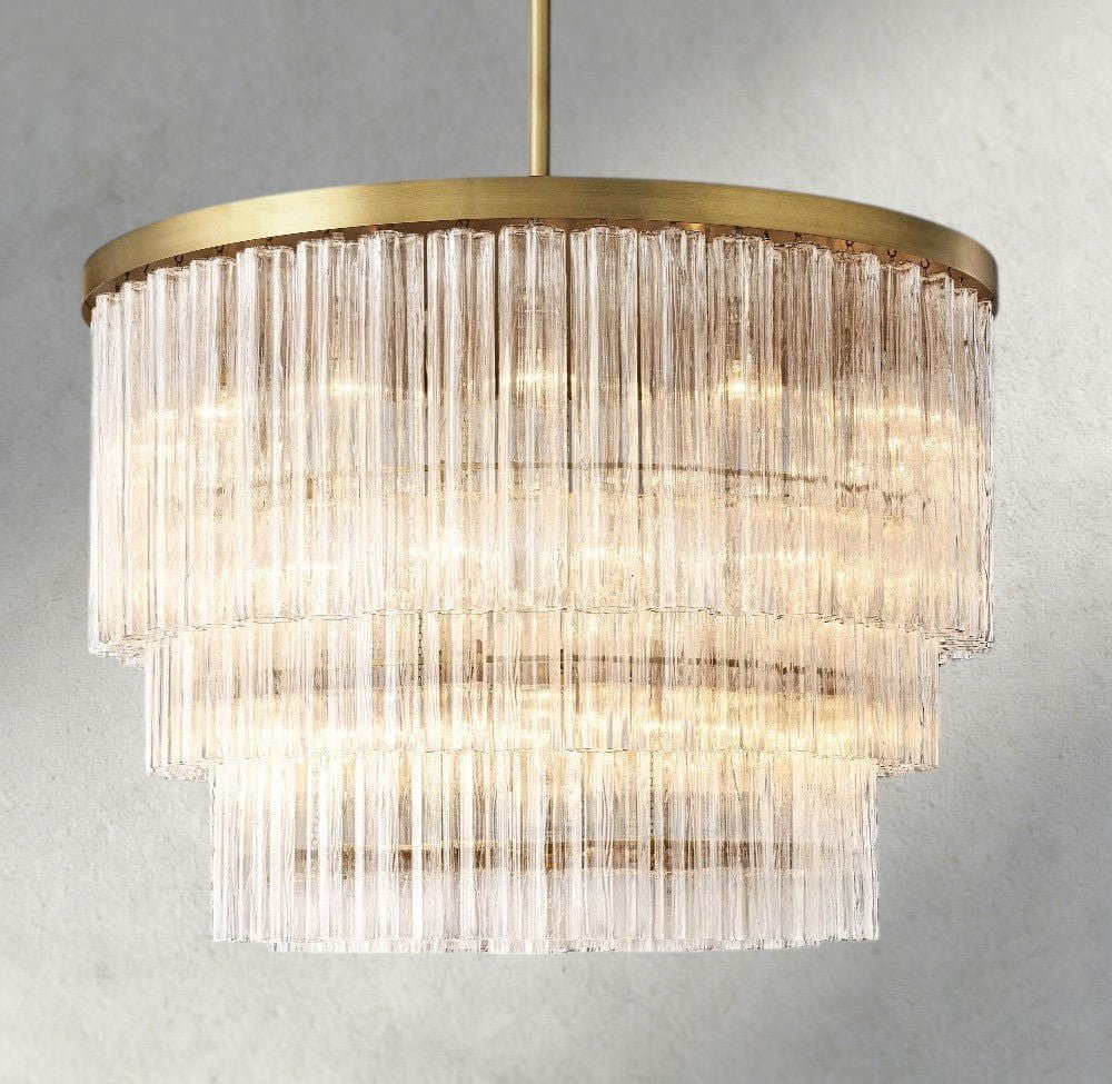 Ciello Three - Tier Round Chandelier - fovolighting