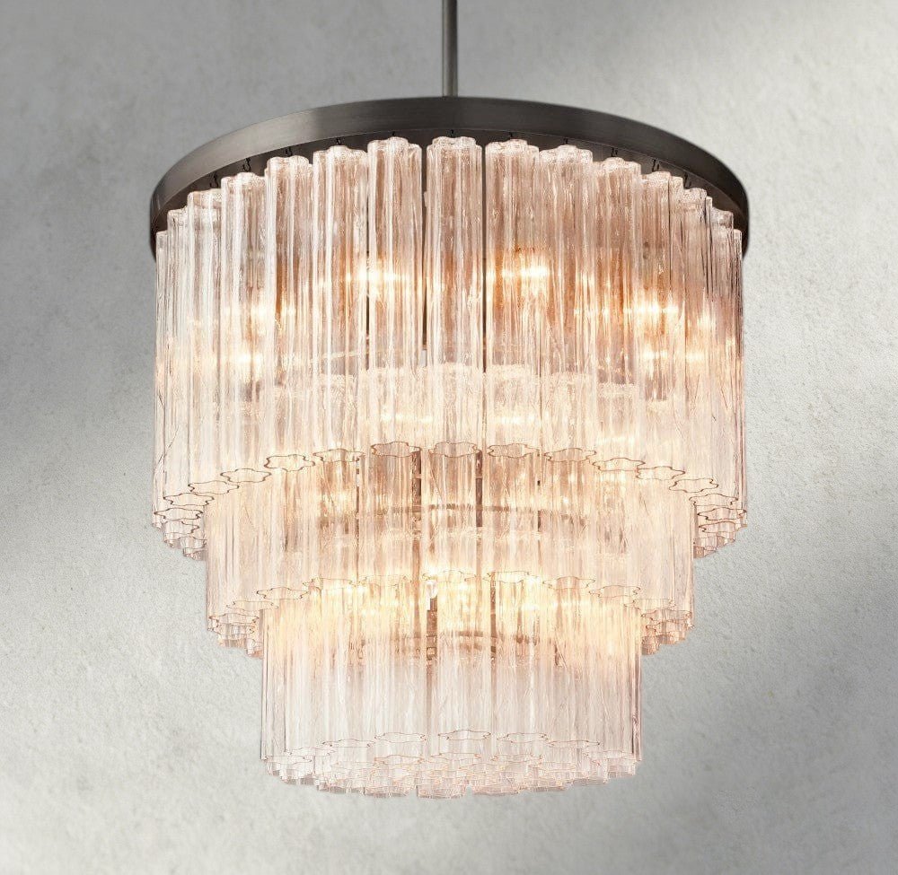 Ciello Three - Tier Round Chandelier - fovolighting
