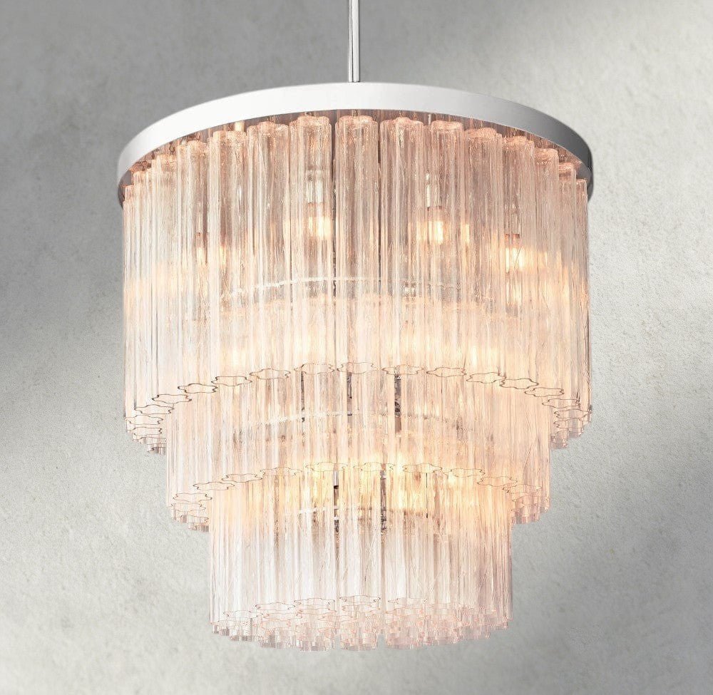 Ciello Three - Tier Round Chandelier - fovolighting