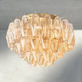 Cihela Clear/ Smoke Glass Flushmount 17", 22" - fovolighting