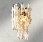 CIHELA CLEAR/ SMOKE GLASS SCONCE 19" - fovolighting