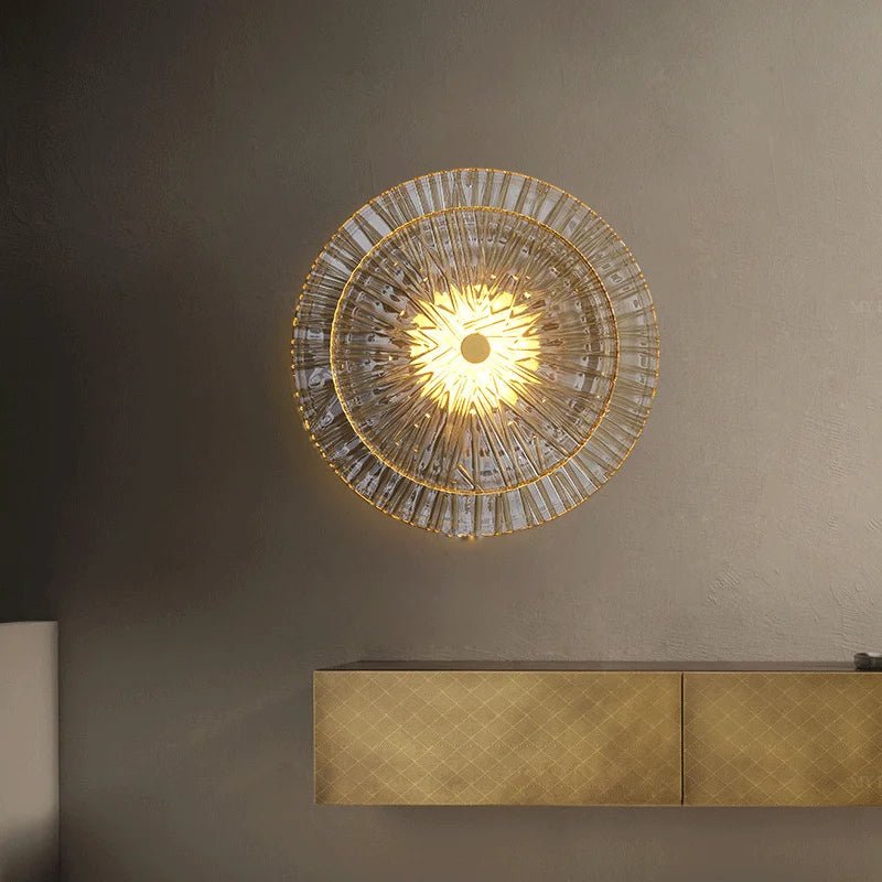 Clara Glass Wall Sconce - fovolighting