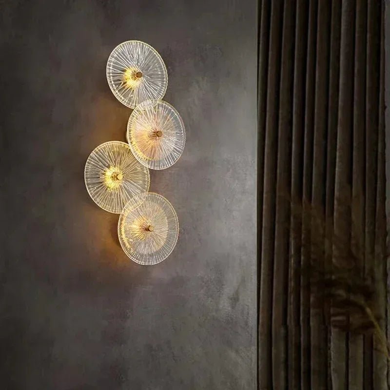 Clara Glass Wall Sconce - fovolighting