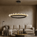 Collins Crystal Farmhouse Chandelier - fovolighting