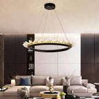 Collins Crystal Farmhouse Chandelier - fovolighting