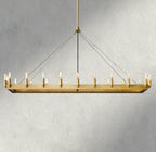 Cominv Rectangular Outdoor Chandelier 41", 54" - fovolighting