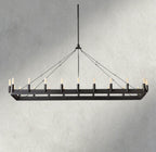 Cominv Rectangular Outdoor Chandelier 41", 54" - fovolighting