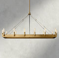 Cominv Rectangular Outdoor Chandelier 41", 54" - fovolighting