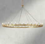 Cominv Round Outdoor Chandelier 26", 38", 50", 63", 73" - fovolighting