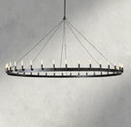 Cominv Round Outdoor Chandelier 26", 38", 50", 63", 73" - fovolighting