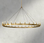 Cominv Round Outdoor Chandelier 26", 38", 50", 63", 73" - fovolighting