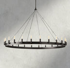 Cominv Round Outdoor Chandelier 26", 38", 50", 63", 73" - fovolighting