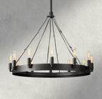 Cominv Round Outdoor Chandelier 26", 38", 50", 63", 73" - fovolighting
