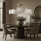 Corton Marble & Brass Chandelier - fovolighting