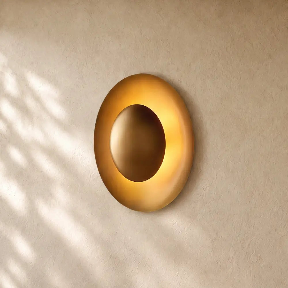Cosm Dish Sconce - 18’’ / Brass