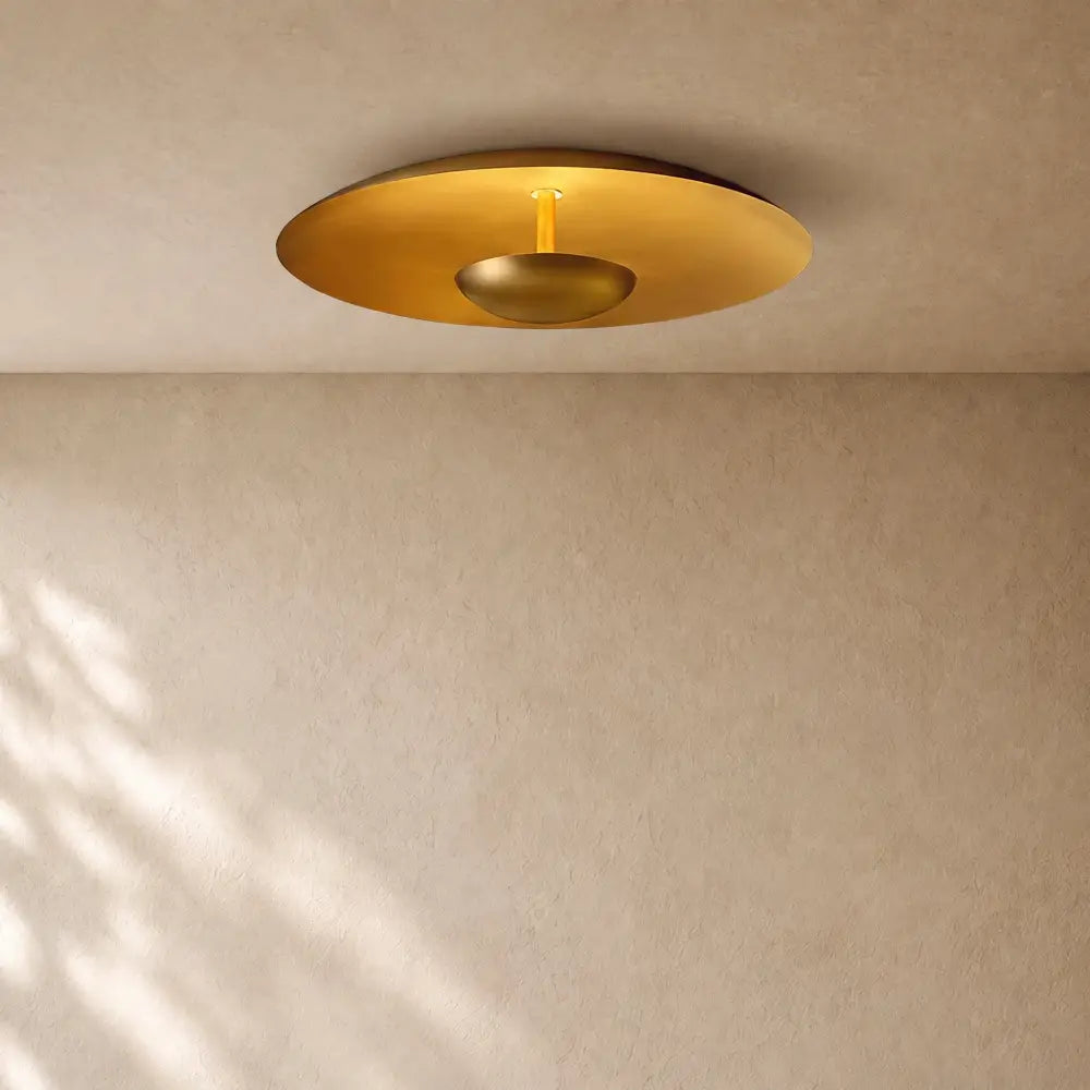 Cosm Flushmount - Brass / 18’’