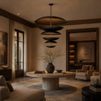 Cosmic Three-Tier Chandelier for Dining Room,Living Room - fovolighting