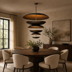 Cosmic Three-Tier Chandelier for Dining Room,Living Room - fovolighting