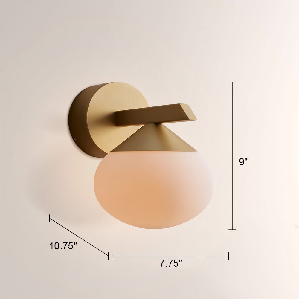 Cosmo Geometric Globe Wall Sconce - fovolighting