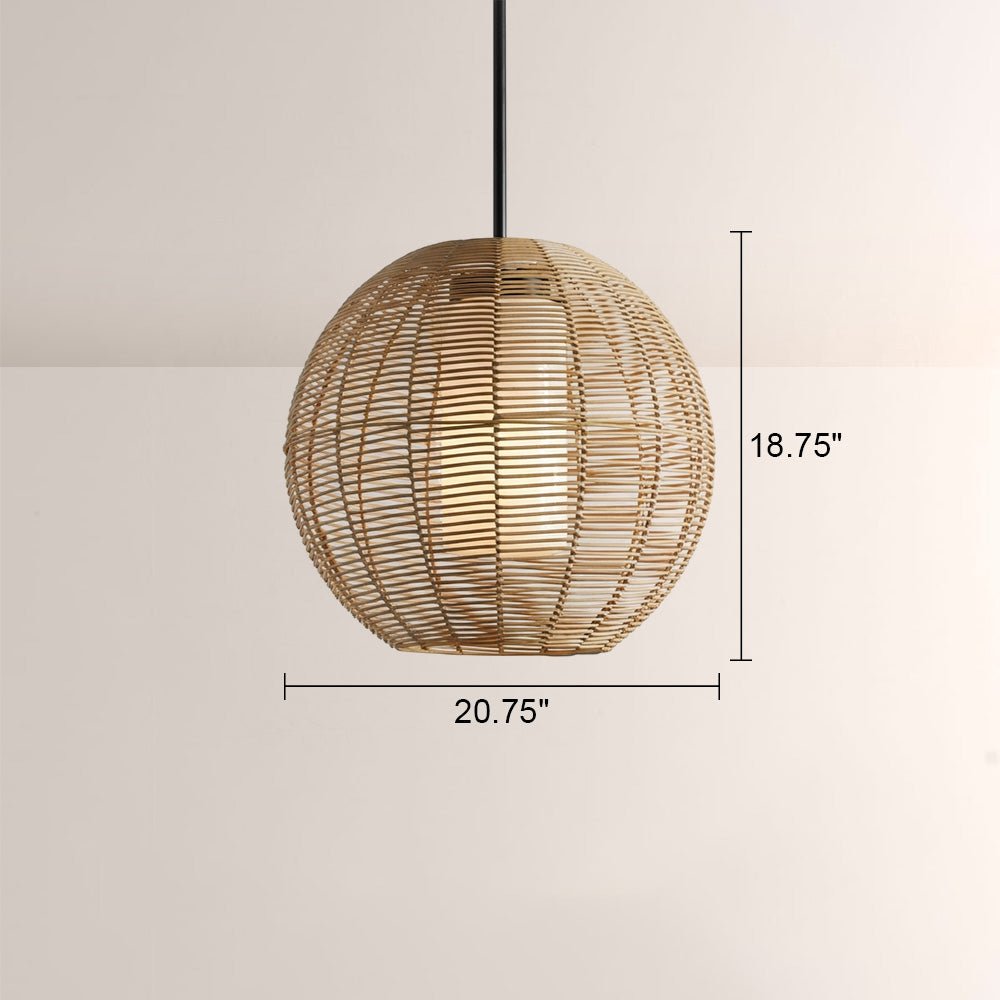 Crhan Globe Outdoor Pendant - fovolighting