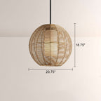 Crhan Globe Outdoor Pendant - fovolighting