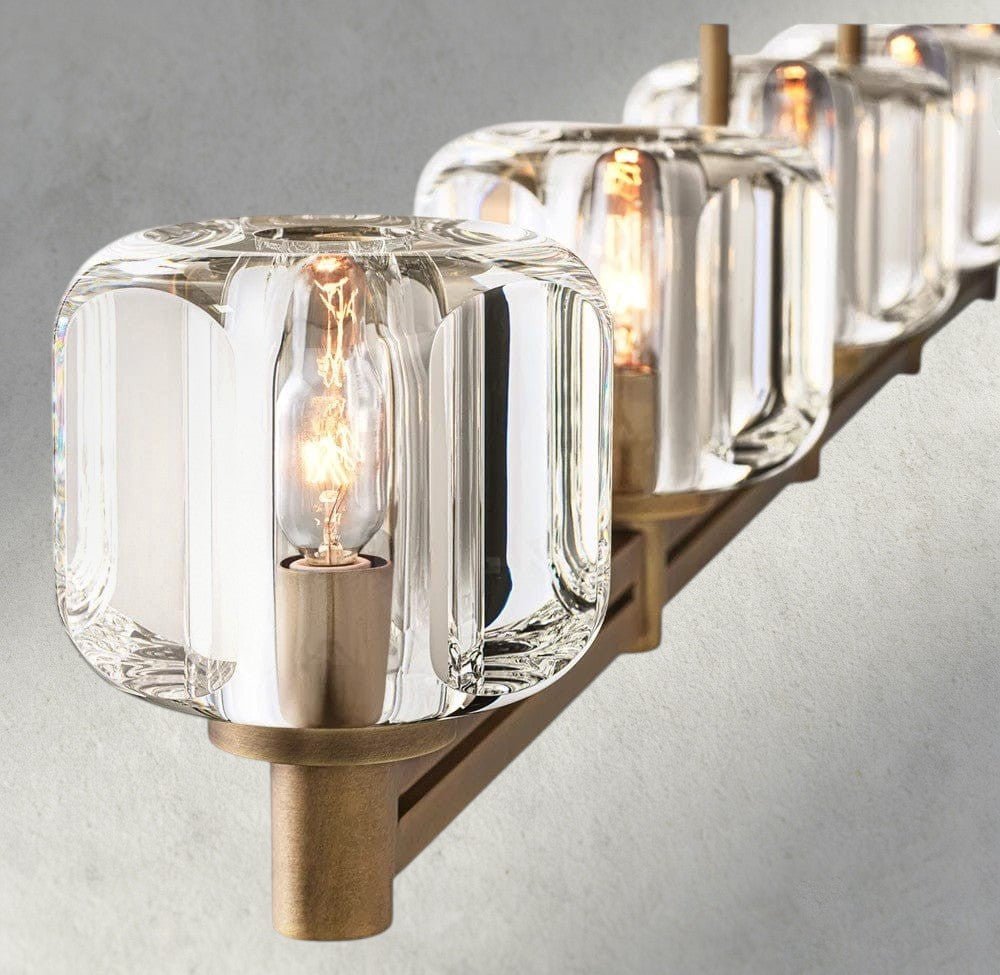 Damuet Linear Chandelier 54", 72" - fovolighting