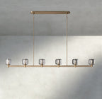 Damuet Linear Chandelier 54", 72" - fovolighting