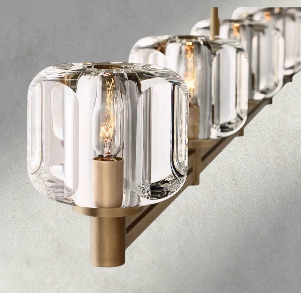 Damuet Linear Chandelier 54", 72" - fovolighting